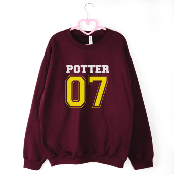 burgundowa bluza Potter
