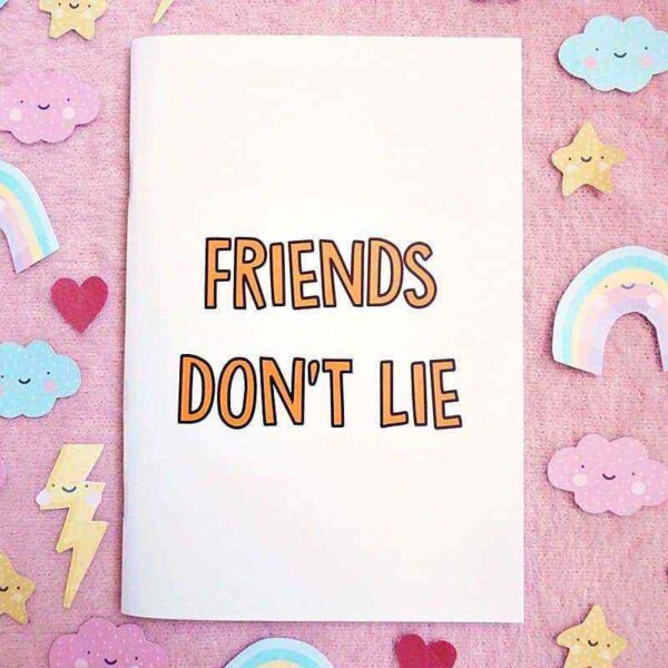 zeszyt FRIENDS DONT LIE