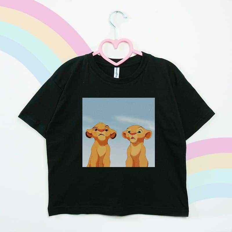 T-shirt Simba i Nala Król Lew