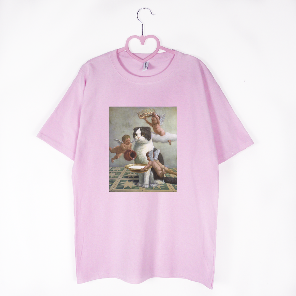 koszulka różowa Cat Lord