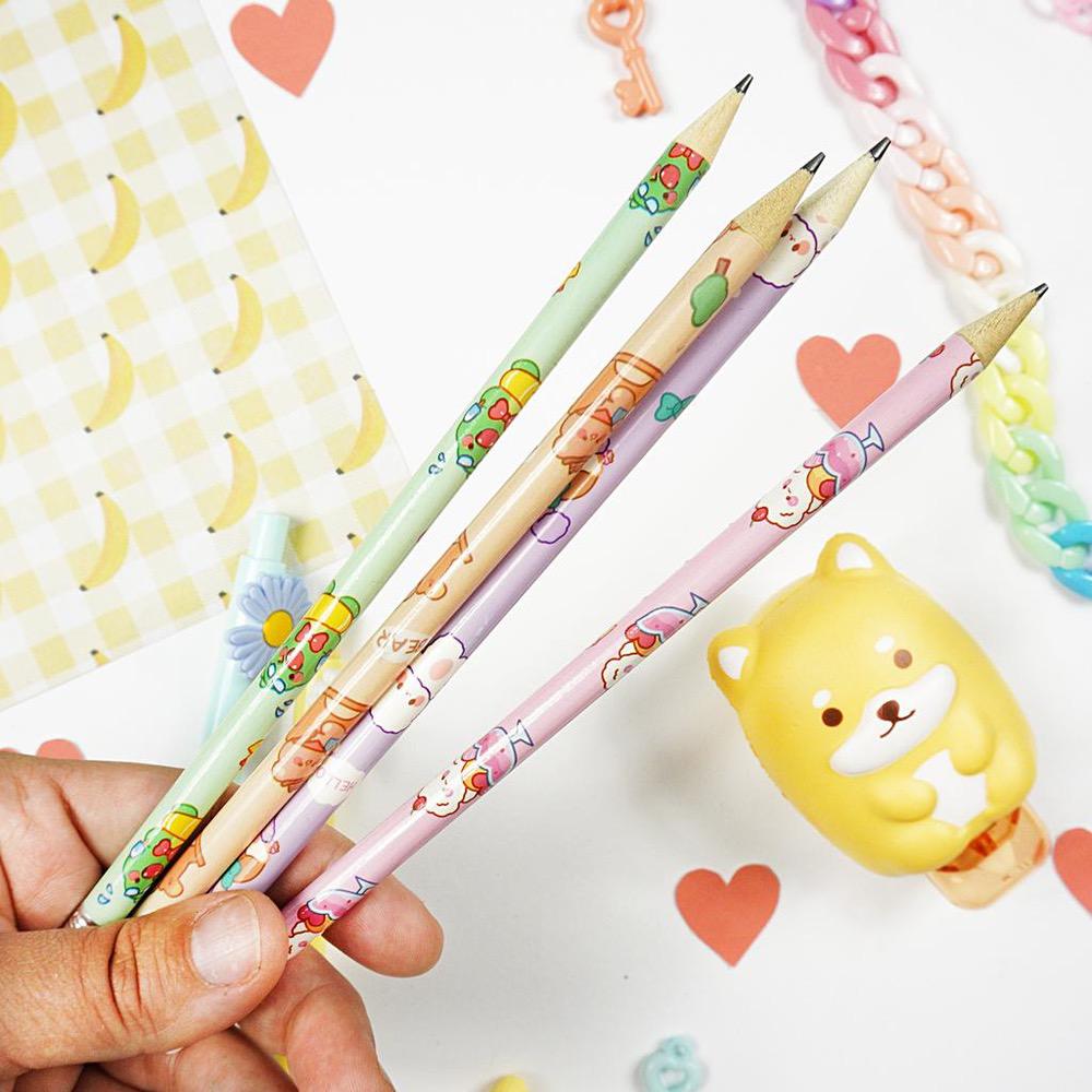 zestaw ołówki cute