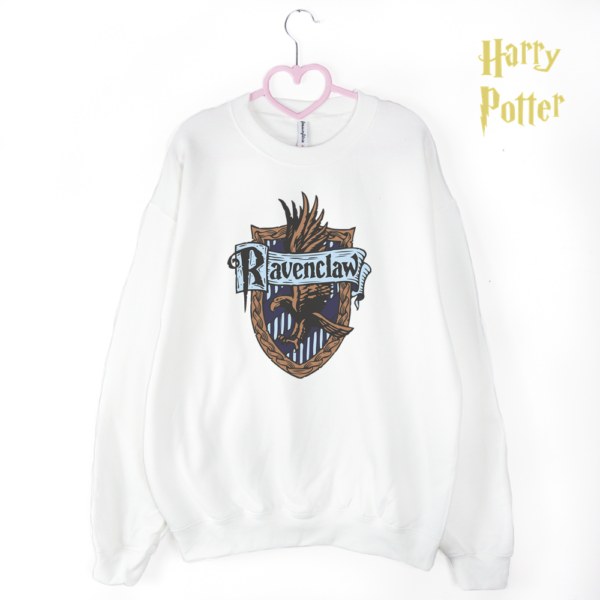 bluza biała Ravenclaw Harry Potter