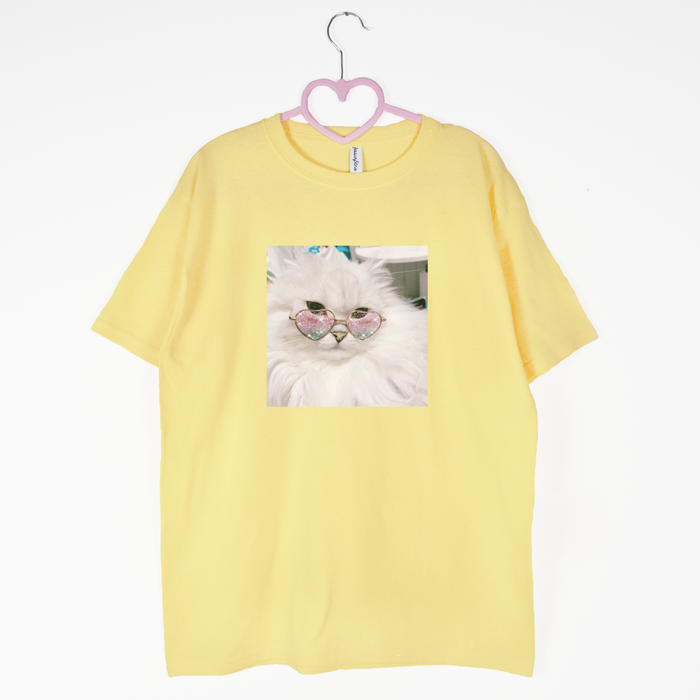 koszulka brzoskwiniowa celebrity cat