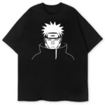 t-shirt Naruto Black