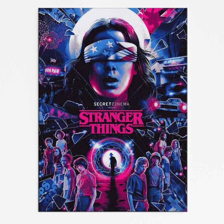 Plakat Stranger Things Dark
