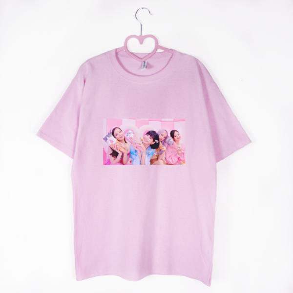 różowa koszulka Blackpink Ice Cream