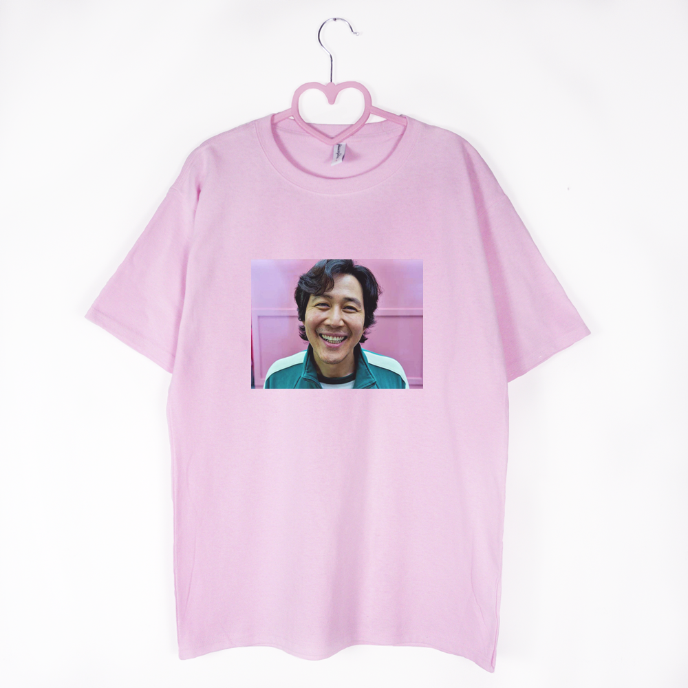 różowa koszulka 456