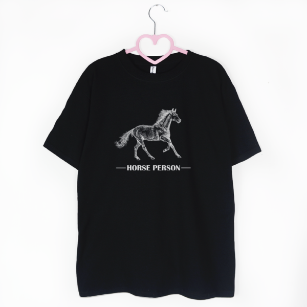 koszulka czarna horse person
