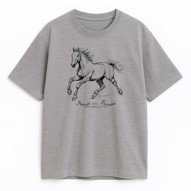 T-shirt Horse Person