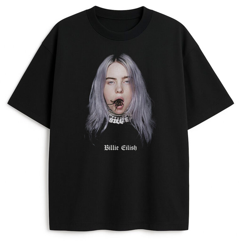 T-shirt Billie Eilish Spider