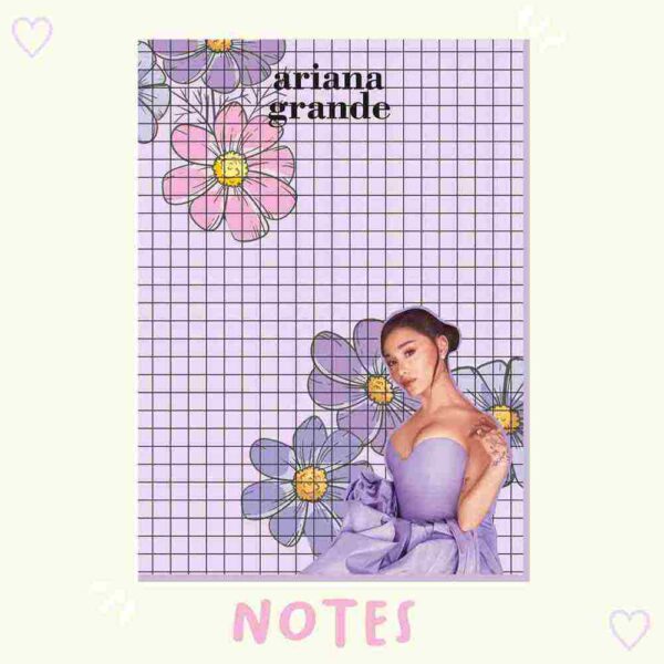 notes ariana grande lavender