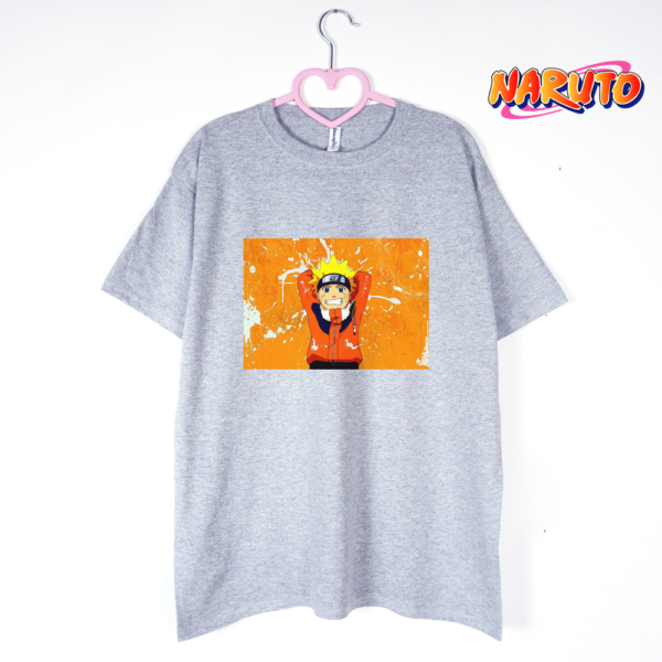 koszulka biała Naruto Orange