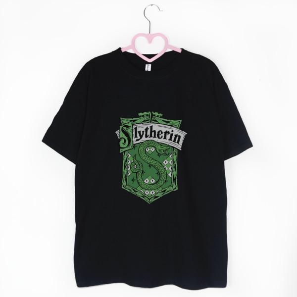 koszulka czarna Slytherin