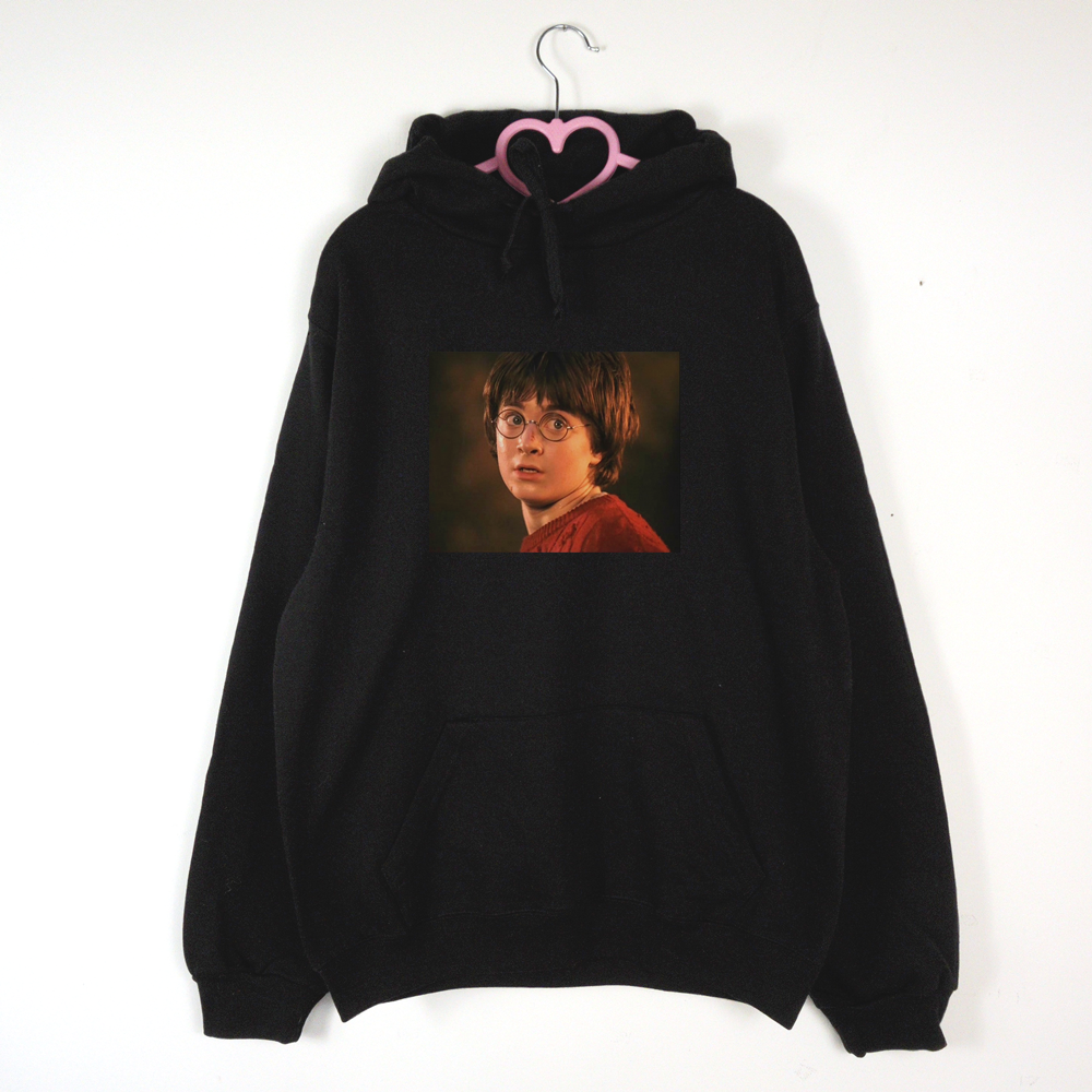 bluza czarna z kapturem Harry Potter Young