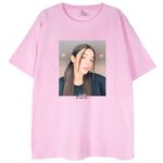 t-shirt różowy charlie damelio