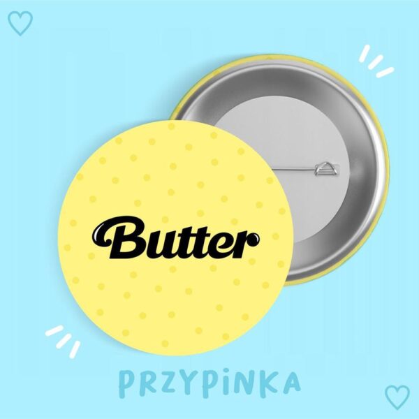 przypinka bts butter