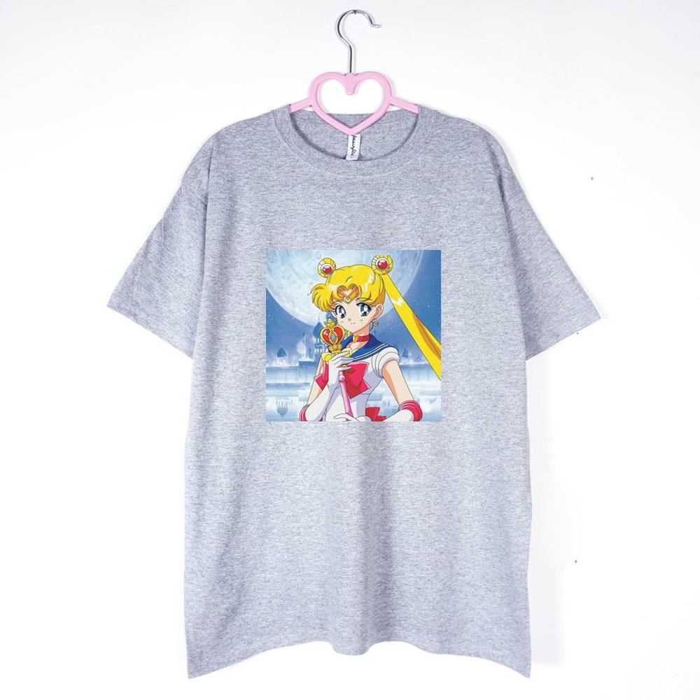 koszulka szara Sailor Moon Usagi Tsukino