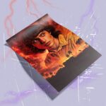 Poster Mike Wheeler z Stranger Things – dynamiczne ujęcie