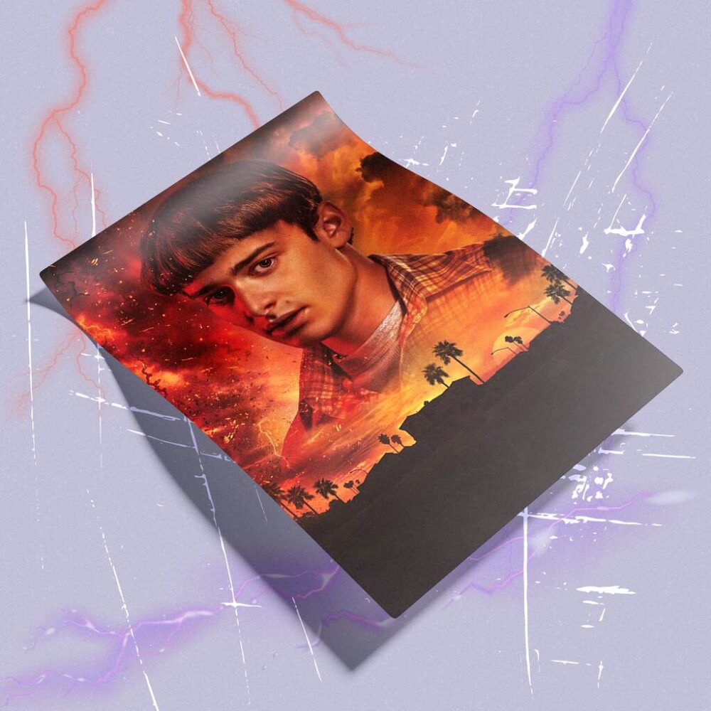 Poster Will Byers z Stranger Things – dramatyczne ujęcie