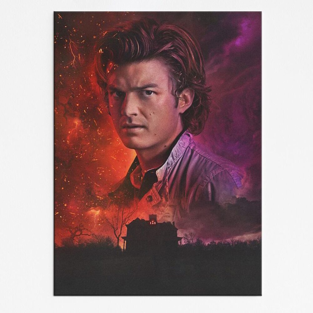 Plakat Stranger Things Steve Harrington – klasyczna poza i retro klimat