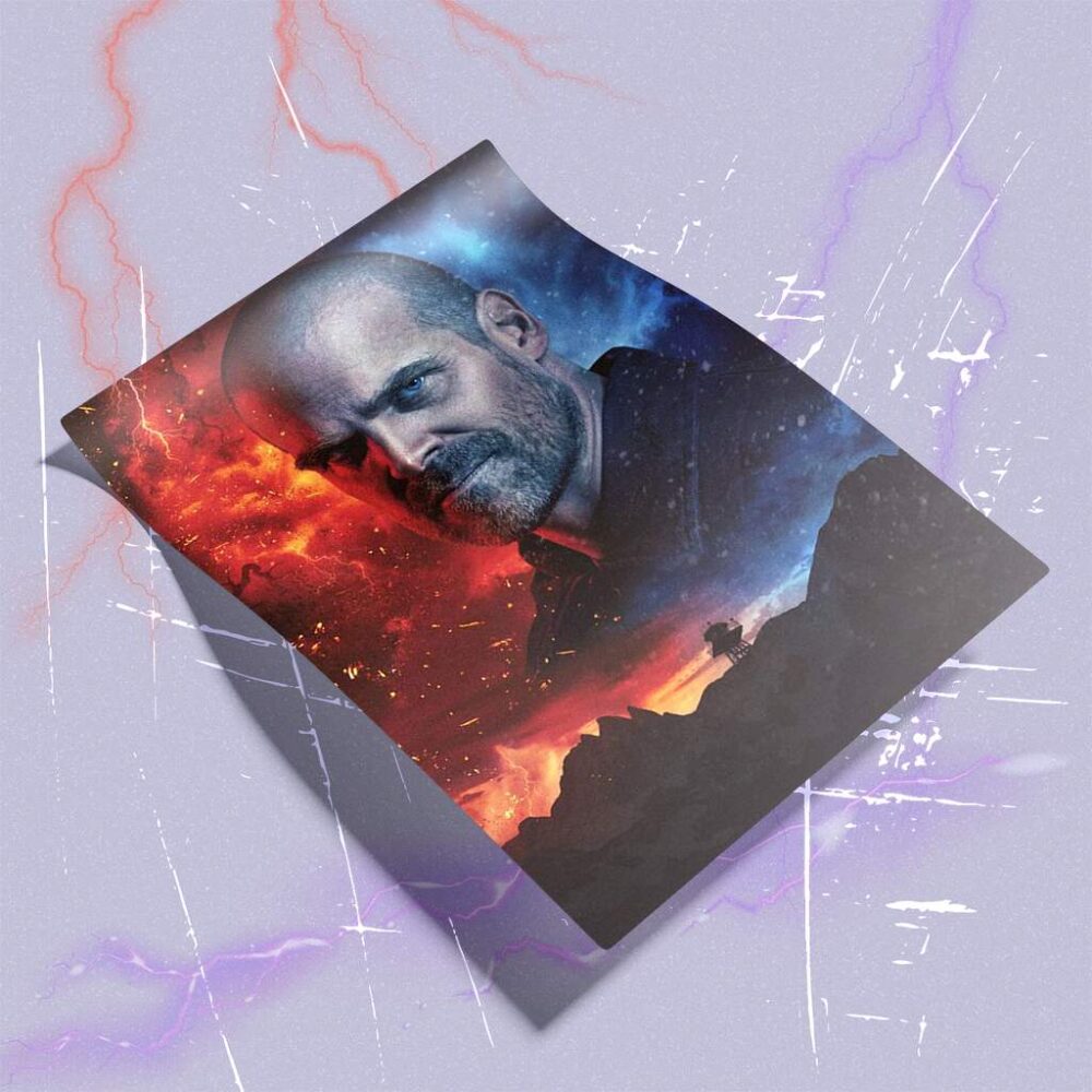 Poster Jim Hopper Stranger Things – dramat i siła