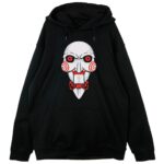 czarna bluza z kapturem jigsaw