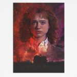 Plakat Stranger Things Nancy Wheeler – spojrzenie gotowe na walkę