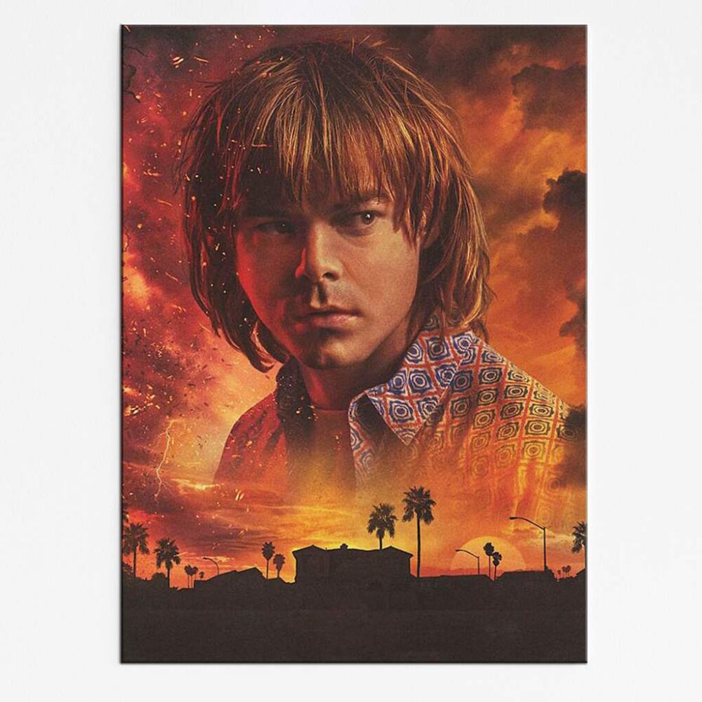 Plakat Stranger Things Jonathan Byers – złote światło i cisza