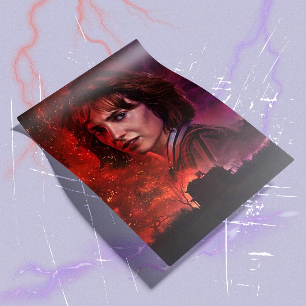 Poster Robin Buckley Stranger Things – dramatyzm i styl retro