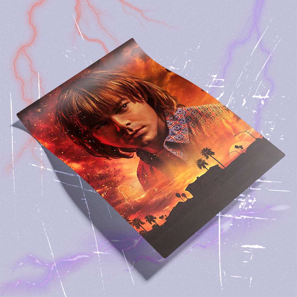 Poster Jonathan Byers Stranger Things – nostalgiczny klimat serialu