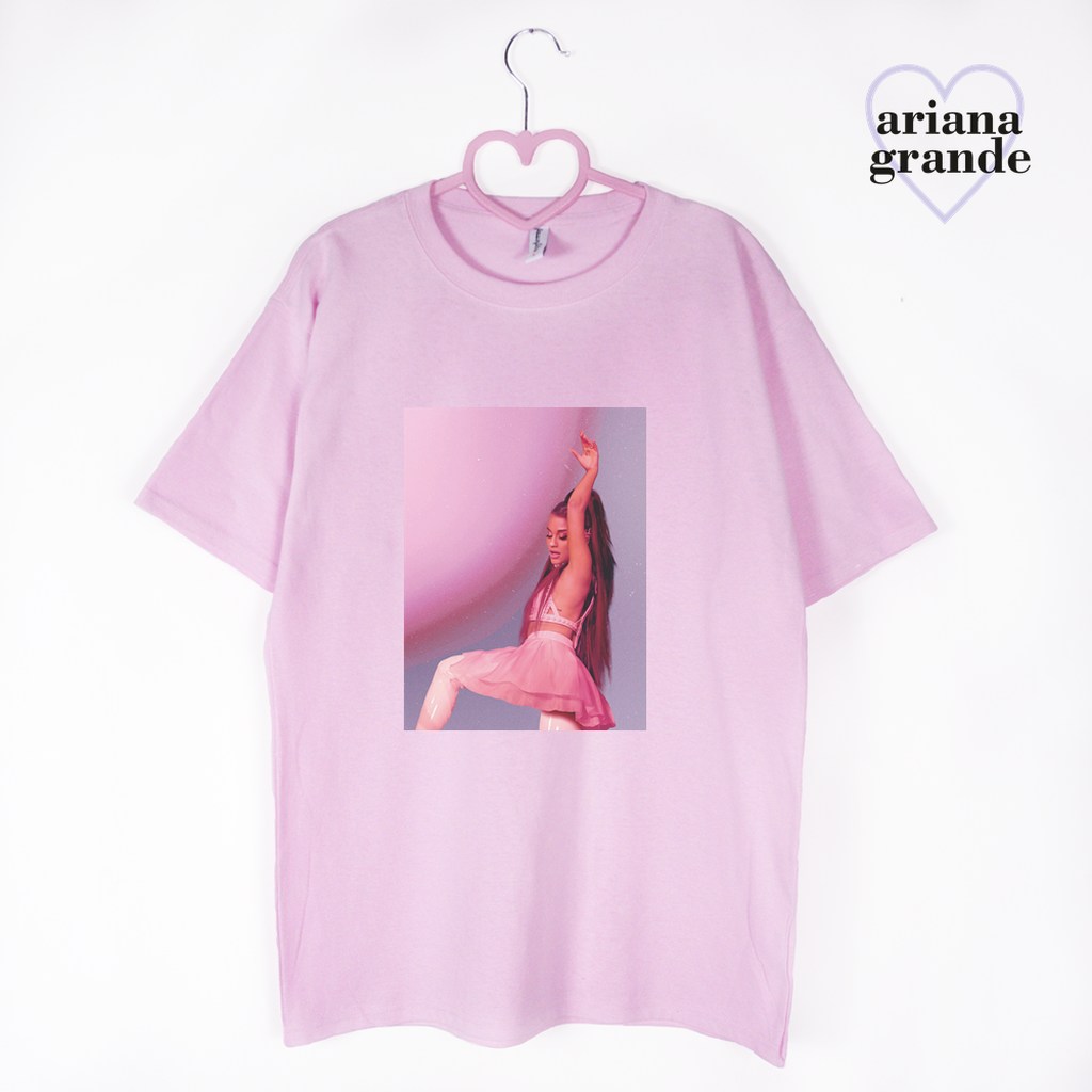 koszulka różowa ariana grande excuse me