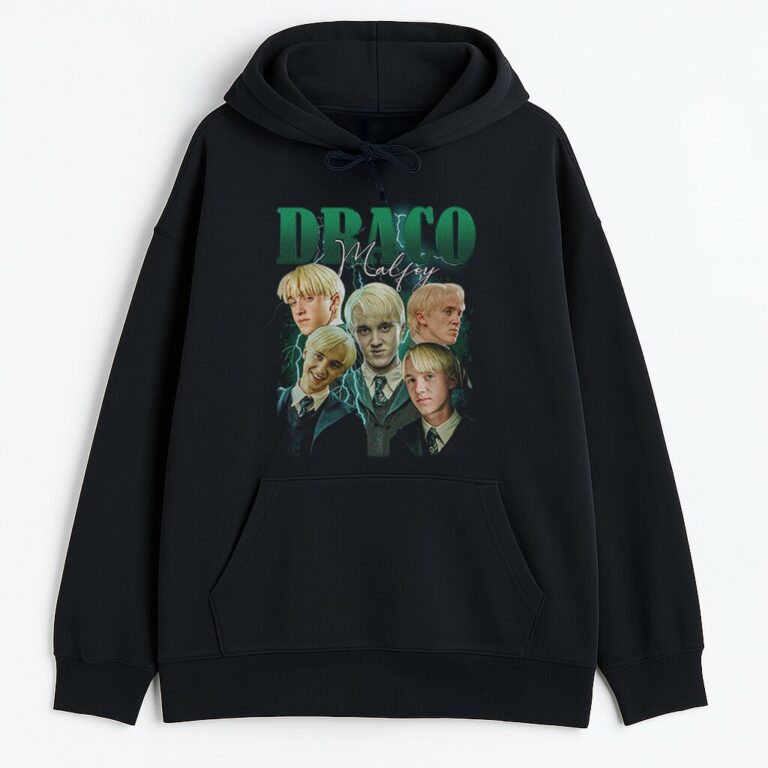 Bluza z kapturem Draco Malfoy Bootleg Wyprzedaż