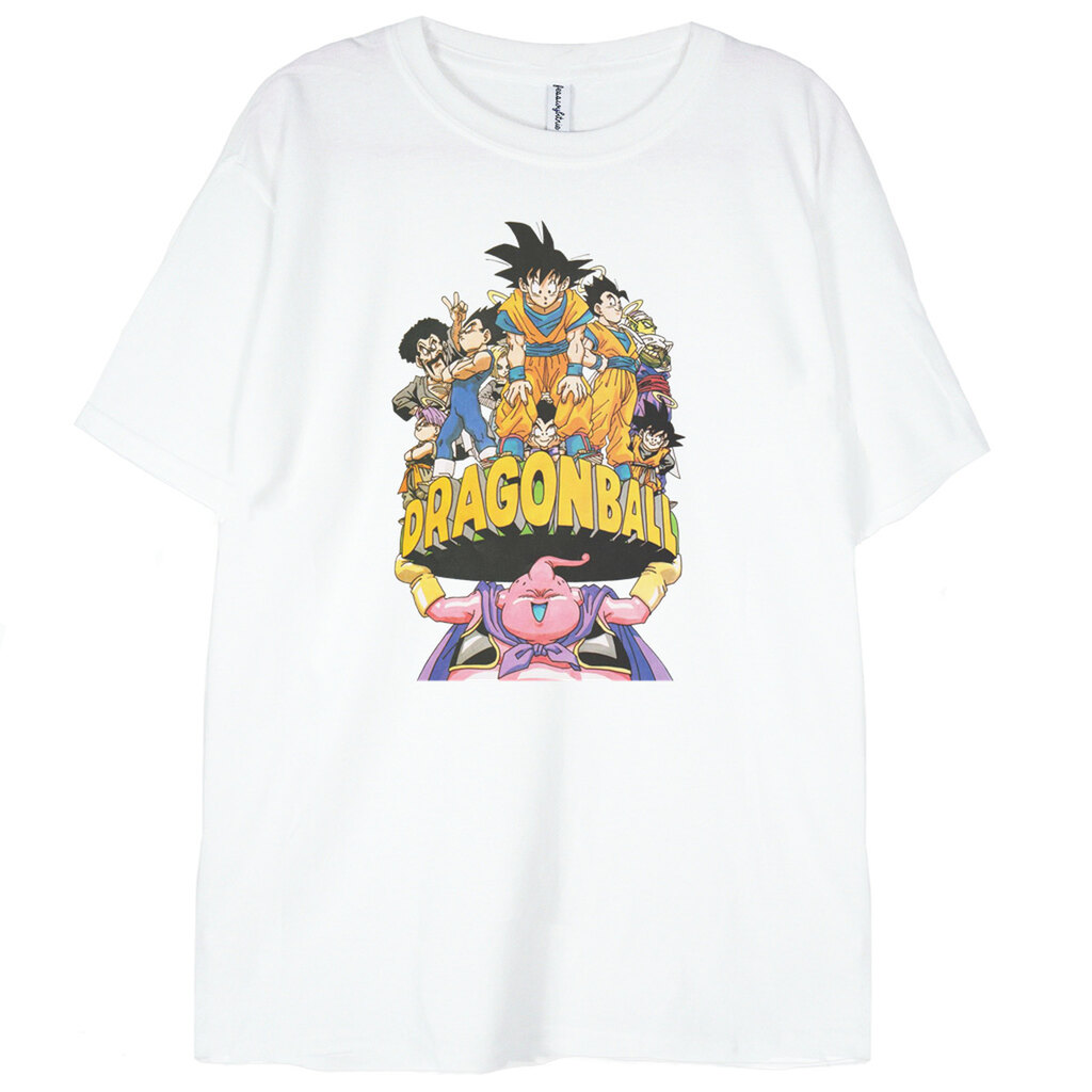 koszulka biała dragon ball t-shirt anime