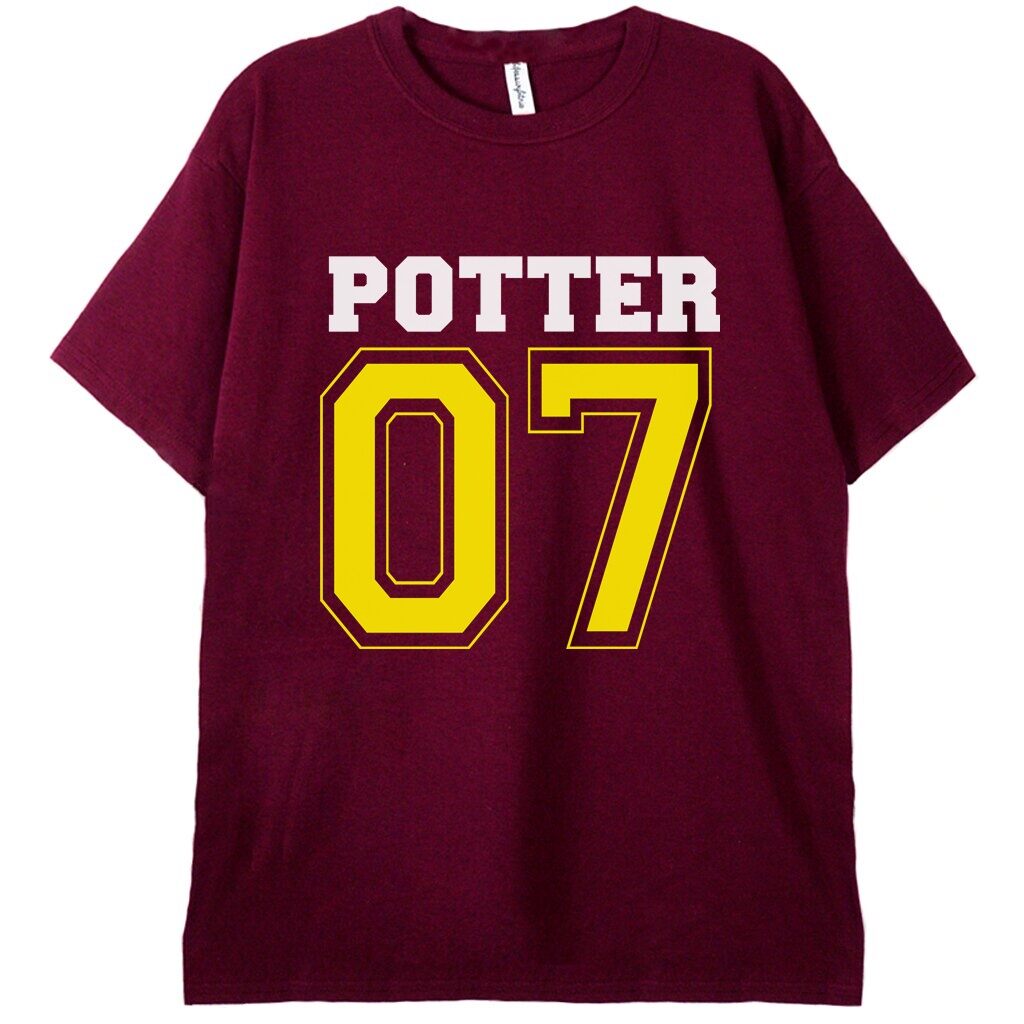 koszulka burgundowa harry potter college t-shirt potterhead