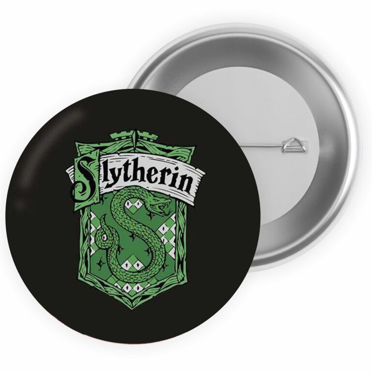 Przypinka Slytherin Harry Potter