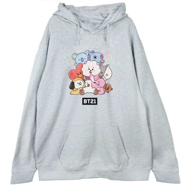 Bluza z kapturem BT21 Happy Friends