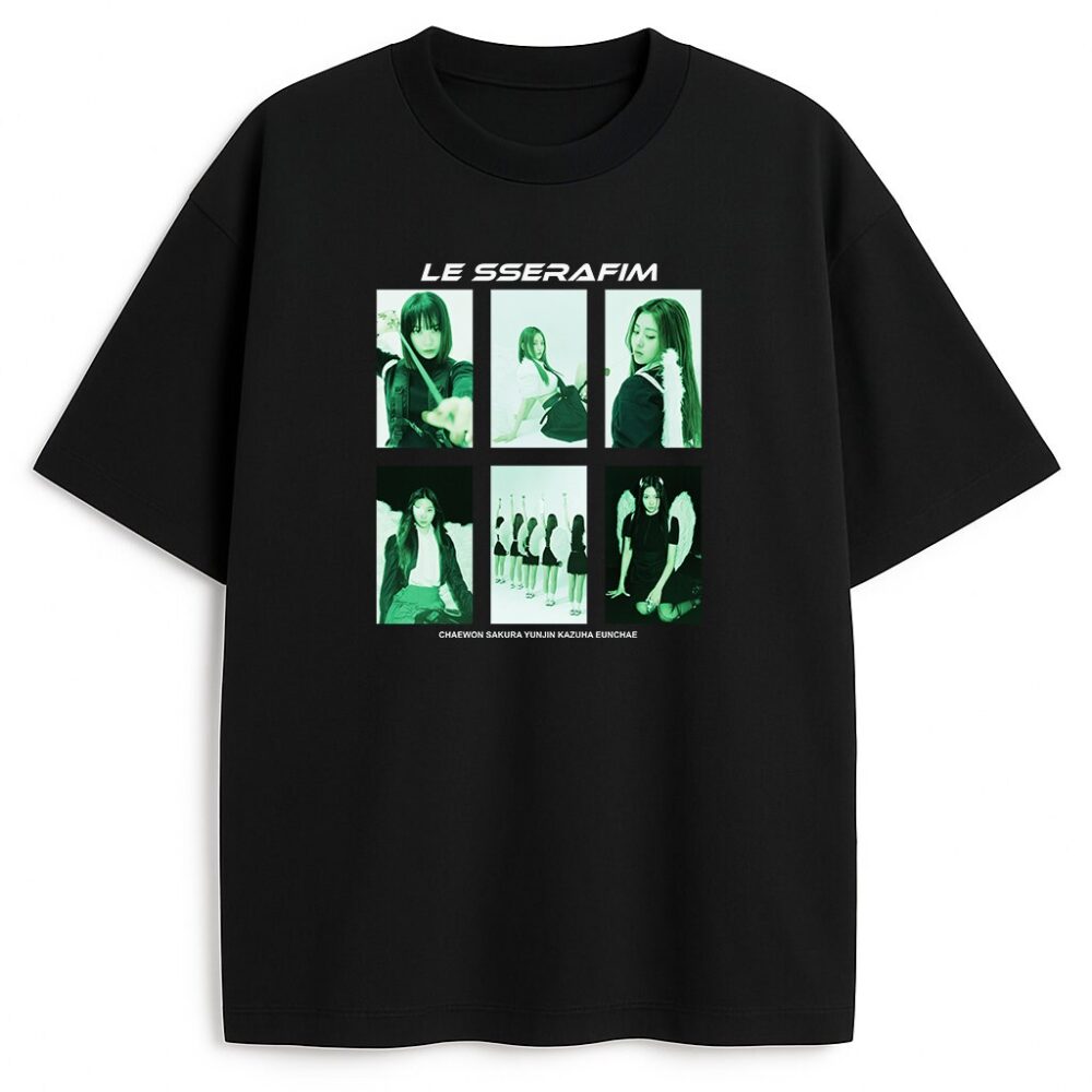 T-shirt Le Sserafim Antifragile — zdjęcie 1