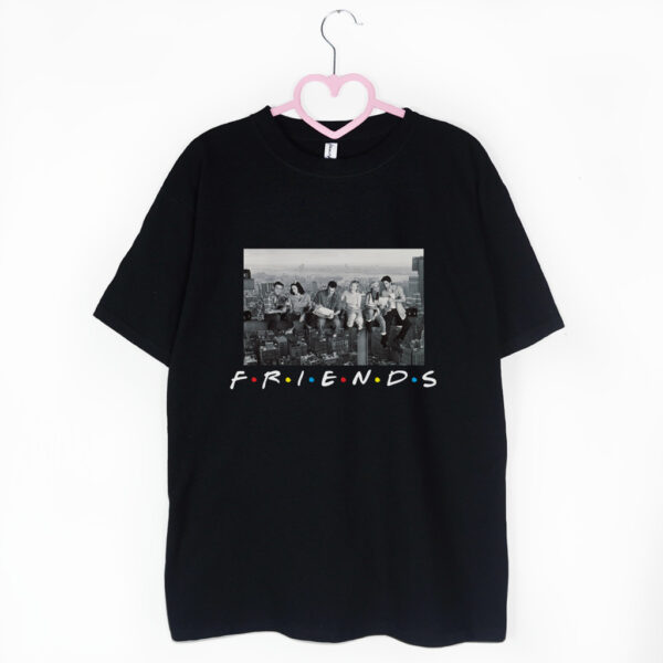 czarna koszulka friends vintage