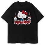 t-shirt Hello Kitty Kawai Wyprzedaż - obrazek 2