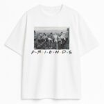t-shirt Przyjaciele Friends Vintage