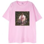t-shirt różowy z grafiką melanie martinez portals