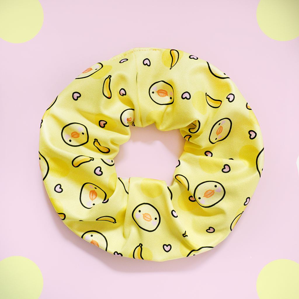scrunchie banan
