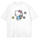 t-shirt Hello Kitty Flowers Wyprzedaż