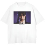 t-shirt Wednesday Addams Wyprzedaż - obrazek 2