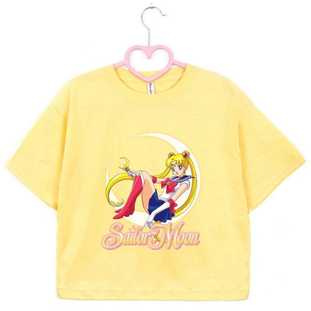 Crop top Sailor Moon Księżyc — zdjęcie 4