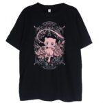 czarna koszulka mew pokemon