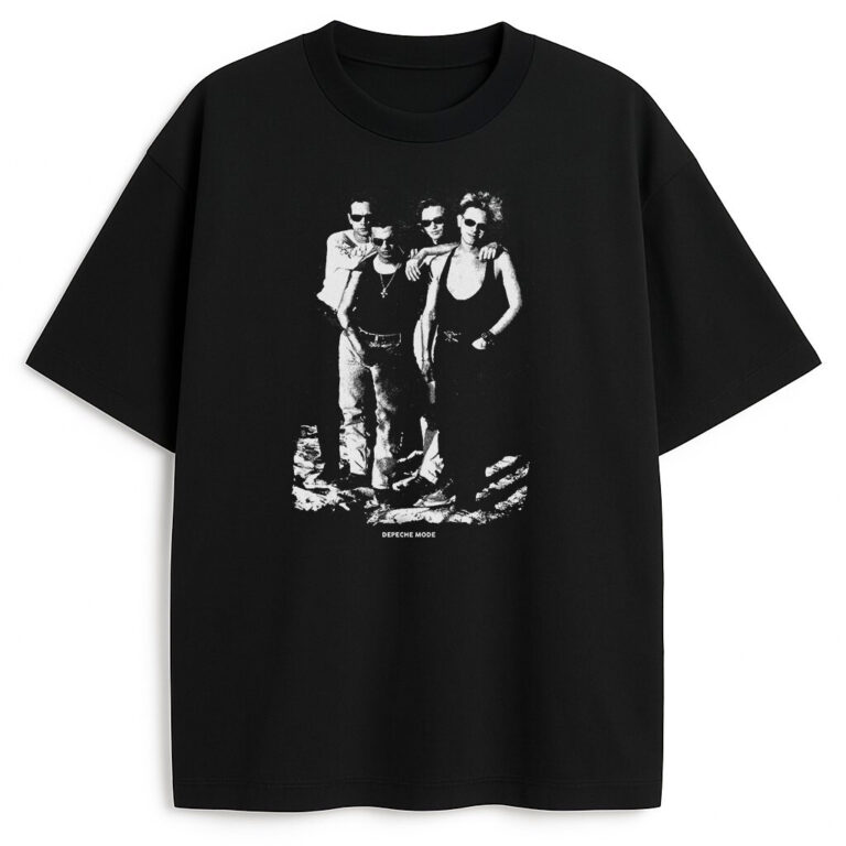 T-shirt Depeche Mode Photo Vintage