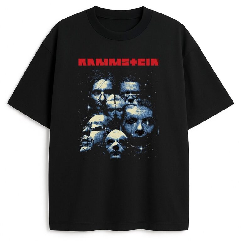 T-shirt Rammstein Red Wyprzedaż