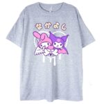 szara koszulka kuormi and my melody