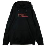 czarna bluza z kapturem eternal sunshine fire przód